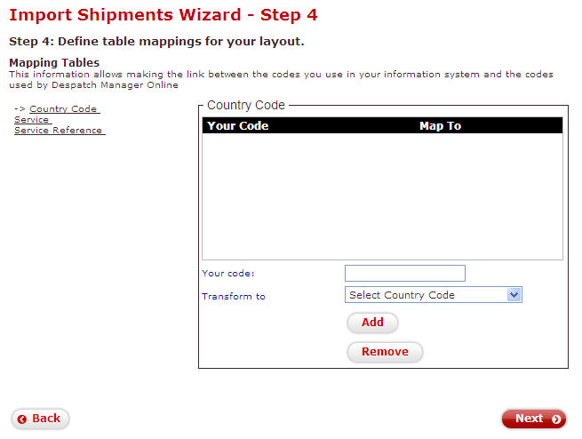 Configuring Royal Mail Despatch Manager Online (DMO) fields to import